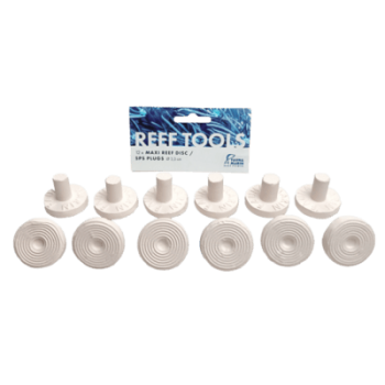 Fauna Marin Maxi Reef Disc - SPS Plugs Ø3,3cm 12 Stk.